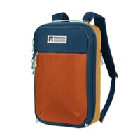 terracotta/navy/yellow