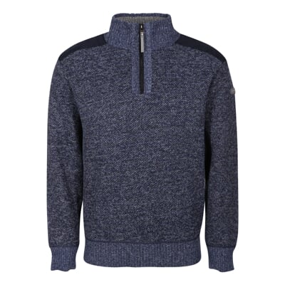 navy melange