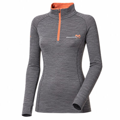 grey melange/apricot