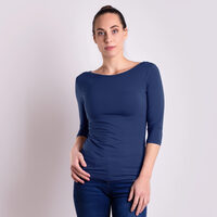 AKINA women's Bamboo T-shirt dk.blue