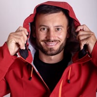 ALPEN JKT pánská laminátová bunda terakota