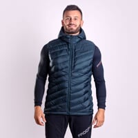 ANCHORAGE VEST pánská prošívaná vesta petrol