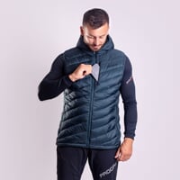 ANCHORAGE VEST pánská prošívaná vesta petrol