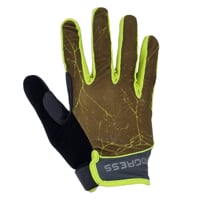 ARMAGEDON GLOVES cyklistické rukavice olivová/limetka