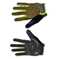 ARMAGEDON GLOVES cyklistické rukavice olivová/limetka