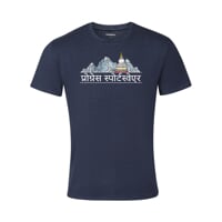 AROMATIC "NEPAL" pánské triko s kávovou viskózou tm.modrý