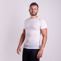 BA NKR pánské funkční triko krátký rukáv bílá