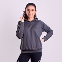 BIDDY dámská sportovní mikina šedá