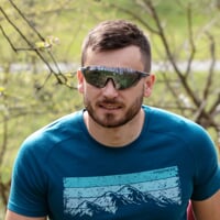 CROSS MRR BLK sportovní sluneční brýle černá