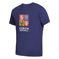 CZECH T-SHIRT JR juniorské bambusové triko modrá