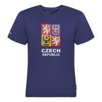 CZECH T-SHIRT JR juniorské bambusové triko modrá