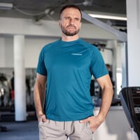 DRIVER pánské sportovní triko petrol