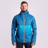 ELITE MAN pánská multifunkční bunda petrol/oranžová