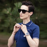 ERROR SMK BLK sunglasses shiny black