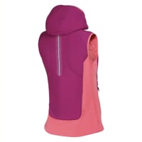 FANTOMA VEST dámská hybridní vesta vínová/růžová
