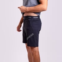 GENIUS SHORTS pánské outdoorové kraťasy černá