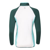 GLACIERA dámská funkční sportovní mikina zelená/bílá/mint