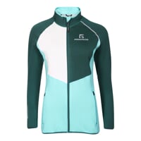 GLACIERA dámská funkční sportovní mikina zelená/bílá/mint