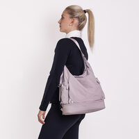 GYM BAG multifunkční taška 2v1 sv.lila