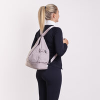 GYM BAG multifunkční taška 2v1 sv.lila