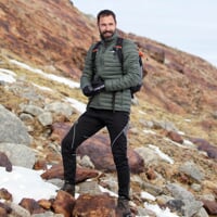 HUASCARAN pánská zateplená bunda olivová