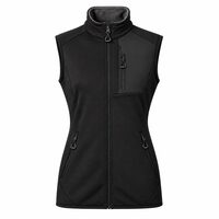 HUNTRESS VEST ORIGINAL women's full-zip technical vest black