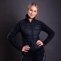 HYBERNIA women's hybrid jacket black