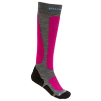 KIDS HIGH SOX dětské zimní ponožky šedá/růžová