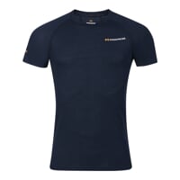 MA NKR 125 pánské merino triko s krátkým rukávem černo-modrá