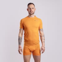 MA NKR 125 pánské merino triko s krátkým rukávem oranžová