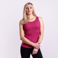 MS NBRZ dámské funkční tílko vínová/růžová