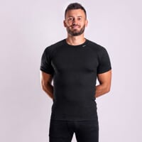 MS NKR pánské funkční tričko s krátkým rukávem černá