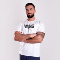BARBAR "ARMY" pánské triko s bambusem bílá