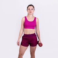 OXI SHORTS women's shorts cherry