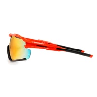 PULSAR RBW-R RED/BLK CASE sportovní sluneční brýle červená/černá