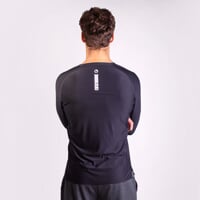 RAPTOR LS men's sports long sleeve T-shirt black