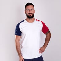 REPUBLIC T-SHIRT men's bamboo CZECH T-shirt dk.blue/white/red