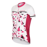 RIPRESA dámský cyklistický dres bílá/malinová