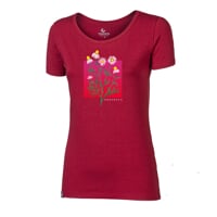 SASA "CAMOMILE" ladie's bamboo T-shirt cherry
