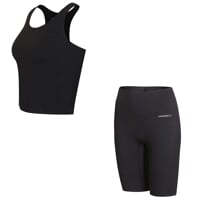Set ZORA TANK TOP + SHORTS černá