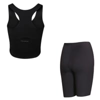 Set ZORA TANK TOP + SHORTS černá