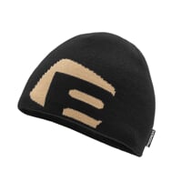 SLIMMER "P" pletená čepice černá