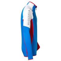 SLOVAKIA  pánská funkční sportovní mikina v národních barvách blue/red/white
