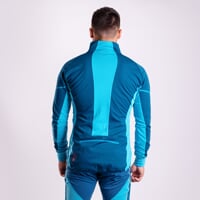 SNOWBULL JKT pánská sportovní bunda petrol/sv.modrá