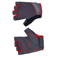 SOLAR MITTS cyklistické rukavice černá/červená