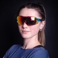 SWING RED-R RBW/BLK sports glasses rainbow-col/black