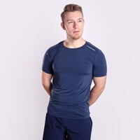 TECHNIC pánské sportovní triko tm.modrý melír