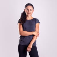 TECHNICA dámské sportovní tričko černý melír