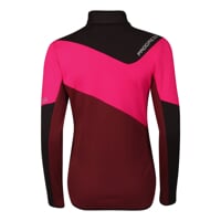 TERRITORIA women's full zip jacket black/fuchsia/dk.violet