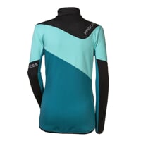 TERRITORIA women's full zip jacket black/mint/deep ocean